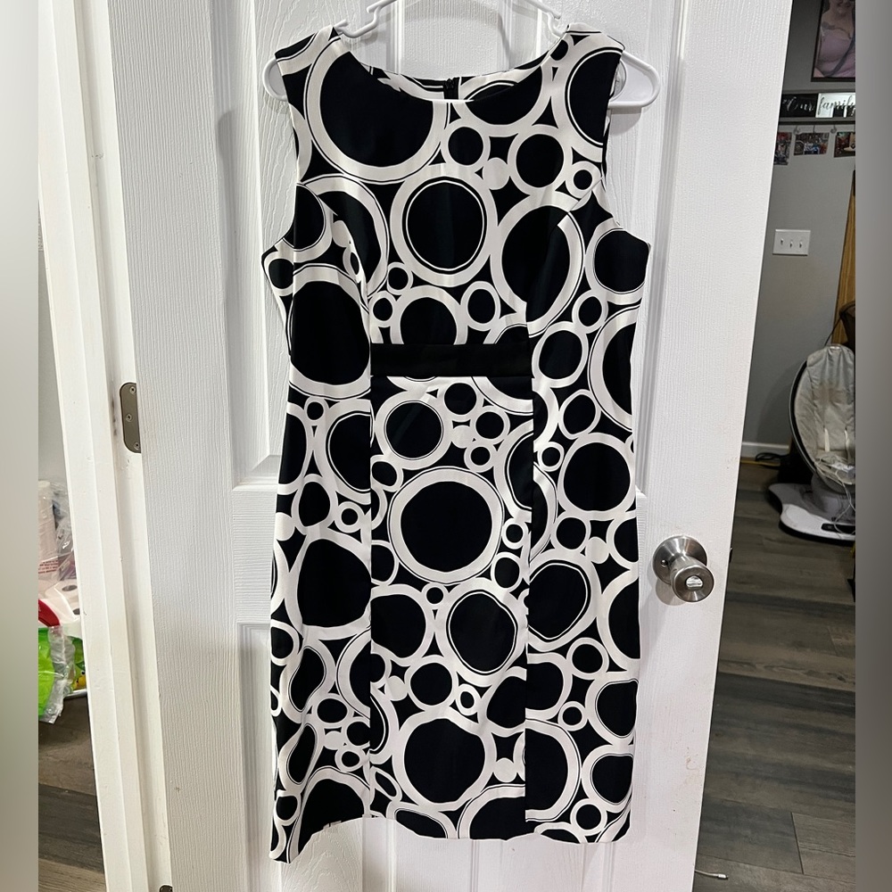 Black and White Dress Kim Roger’s size 12